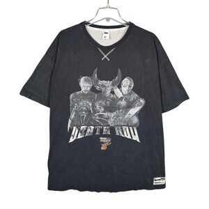 VTG Villains T-Shirt Mens 3XL Pinhead Darkness Jason Ghost Leather Face Freddy